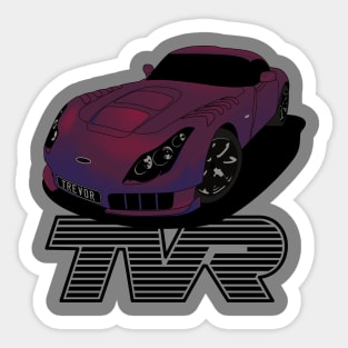 TVR Sagaris Sticker